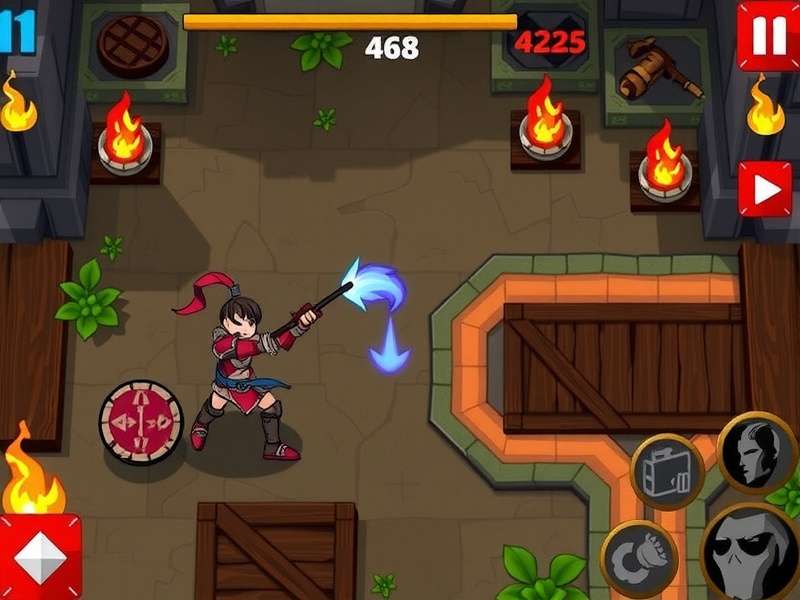 Mace Brave Conqueror Combat Gameplay